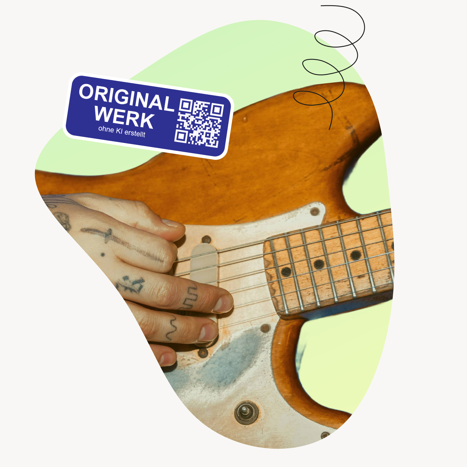 hand-spielt-e-gitarre-mit-originalwerk-siegel hand-spielt-e-gitarre-mit-originalwerk-siegel